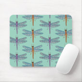 Dragonfly pattern muismat (Met muis)
