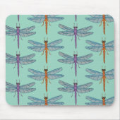 Dragonfly pattern muismat (Voorkant)