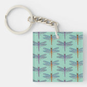Dragonfly pattern sleutelhanger (voorkant)