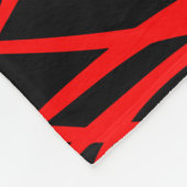 Dragonfly Patterned Decor Fleece Deken (Hoek)