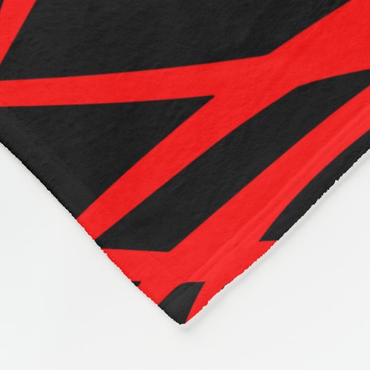 Dragonfly Patterned Decor Fleece Deken (Hoek)