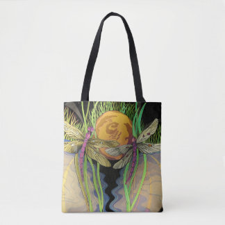 Dragonfly People Canvas tas