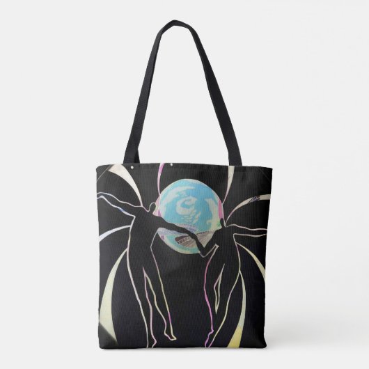Dragonfly People Canvas tas (Achterkant)