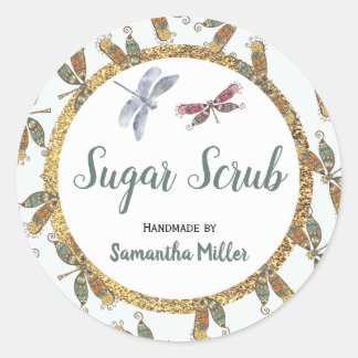 Dragonfly Personal Care Product Sticker | Etiket