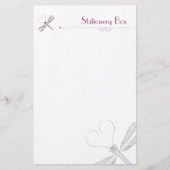 Dragonfly Personal Note Paper Briefpapier (Voorkant)
