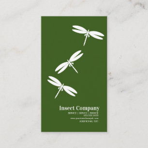 Dragonfly Pest Control Company Green Visitekaartje
