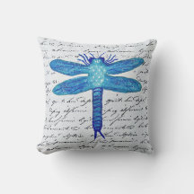 Dragonfly Pillow