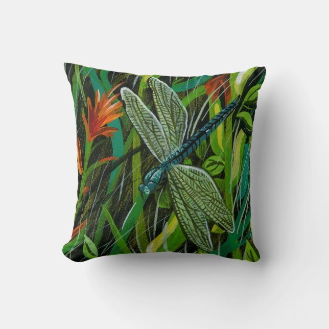 Dragonfly Pillow Kussen (Voorkant)