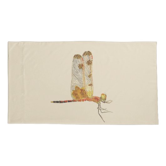 Dragonfly Pillowcases Kussensloop (Achterkant-Links)