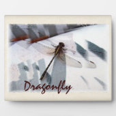 Dragonfly Plaque Fotoplaat (Voorkant)