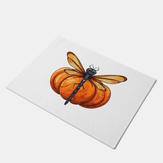 Dragonfly Pompoen Lazy Halloween Feestkostuum Kind Deurmat (Schuin)