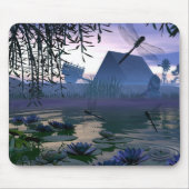 Dragonfly Pond Mousepad Muismat (Voorkant)