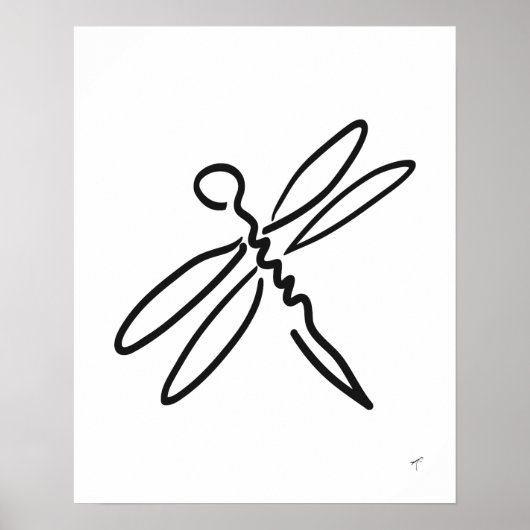 Dragonfly Poster (Voorkant)