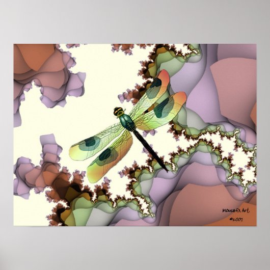 Dragonfly Poster (Aardheid) (Voorkant)