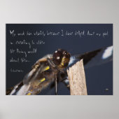Dragonfly-Poster inspireren Poster (Voorkant)