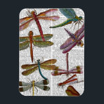 Dragonfly Print 3 Magneet<br><div class="desc">Dieren en Natuur</div>