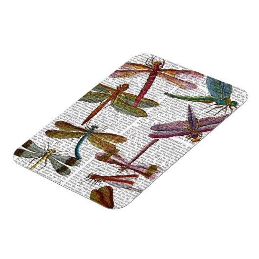 Dragonfly Print 3 Magneet (Linkerzijde)
