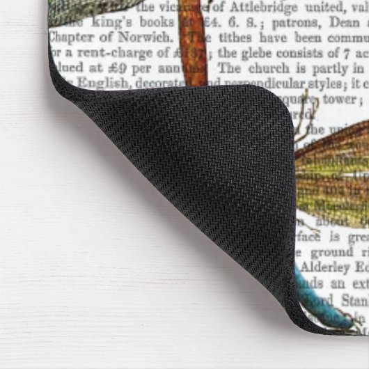 Dragonfly Print 3 Muismat (Hoek)
