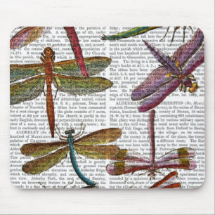 Dragonfly Print 3 Muismat