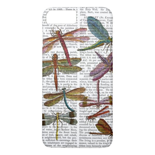 Dragonfly Print 4 Case-Mate iPhone Case (Achterkant)