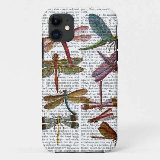 Dragonfly Print 4 Case-Mate iPhone Case (Achterkant)