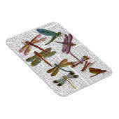 Dragonfly Print 4 Magneet (Rechterzijde)