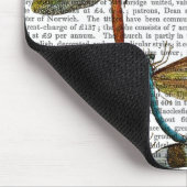 Dragonfly Print 4 Muismat (Hoek)