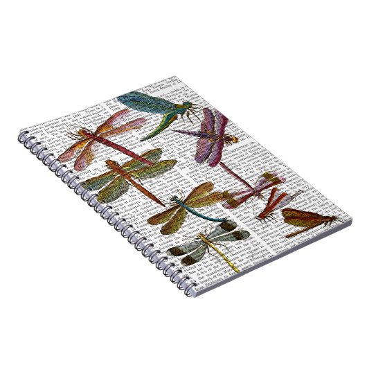 Dragonfly Print 4 Notitieboek (Rechterzijde)