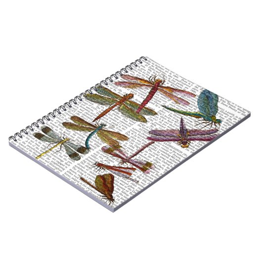 Dragonfly Print 4 Notitieboek (Linkerzijde)