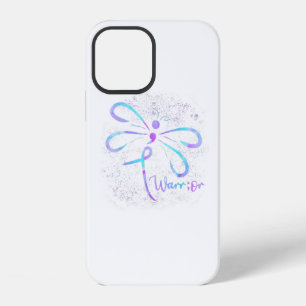 Dragonfly puntkomma zelfmoordpreventie bewustzijn iPhone 12 hoesje