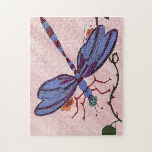 Dragonfly Puzzle Legpuzzel (Verticaal)