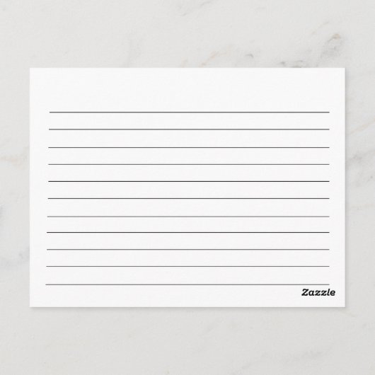 Dragonfly Recipe Kaart (Achterkant)