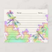 Dragonfly Recipe Kaart (Voorkant)