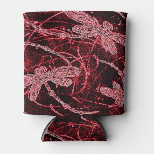 Dragonfly Red Haze Blikjeskoeler (Voorkant)