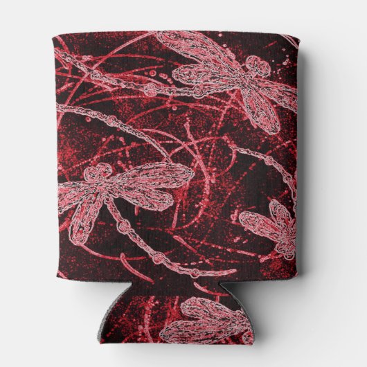 Dragonfly Red Haze Blikjeskoeler (Achterkant)