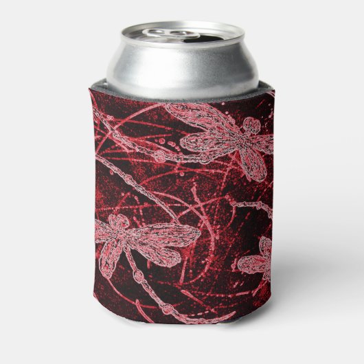 Dragonfly Red Haze Blikjeskoeler (Blikje Achterkant)