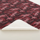 Dragonfly Red Haze Sherpa Deken (3/4)