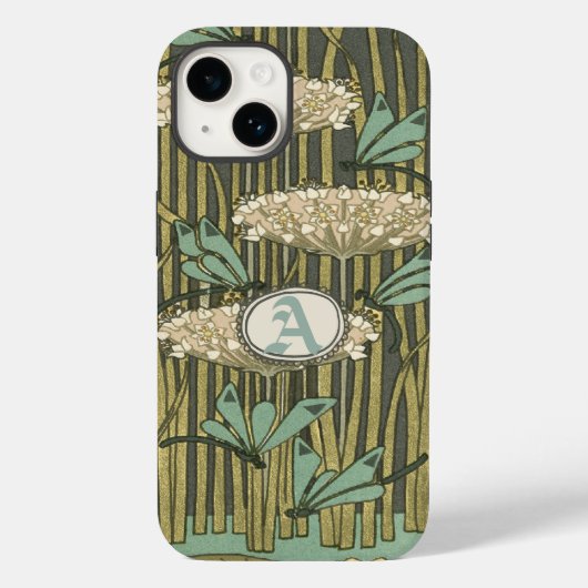  dragonfly Reed Monogram iPhone Case-Mate iPhone Case (Achterkant)