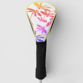 Dragonfly-regenboog Golfheadcover (Voorkant)