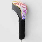 Dragonfly-regenboog Golfheadcover (Schuin)