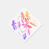 Dragonfly-regenboog Servet (Hoek)