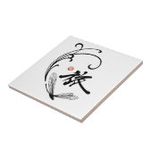 Dragonfly Reis Tegeltje (Zijkant)