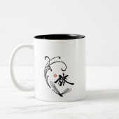 Dragonfly Reis Tweekleurige Koffiemok (Links)