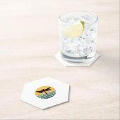 Dragonfly Retro (4) Kartonnen Onderzetters (Insitu)