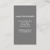 Dragonfly Retro Succes Tattoo Visitekaartje (Achterkant)