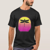 Dragonfly Retro voor vrouwen Spiritueel geloof Dra T-shirt (Voorkant)