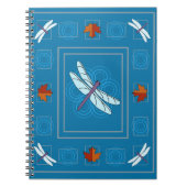 Dragonfly Ripples Notitieboek (Voorkant)