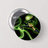 Dragonfly Ronde Button 5,7 Cm (Voorkant /achterkant)
