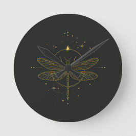Dragonfly Ronde Klok