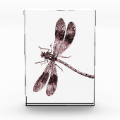  dragonfly - rood fotoblokken (Voorkant)